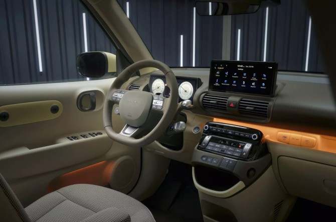 Hyundai представила бюджетный электрокроссовер Inster