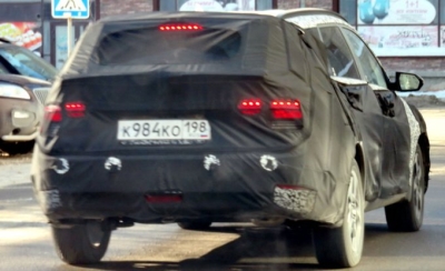 Новое поколение Hyundai Solaris заметили в России2