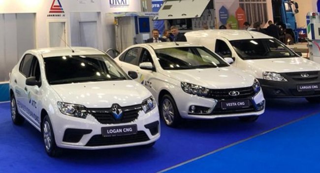 Renault может начать производство в России седана Logan CNG на природном газе