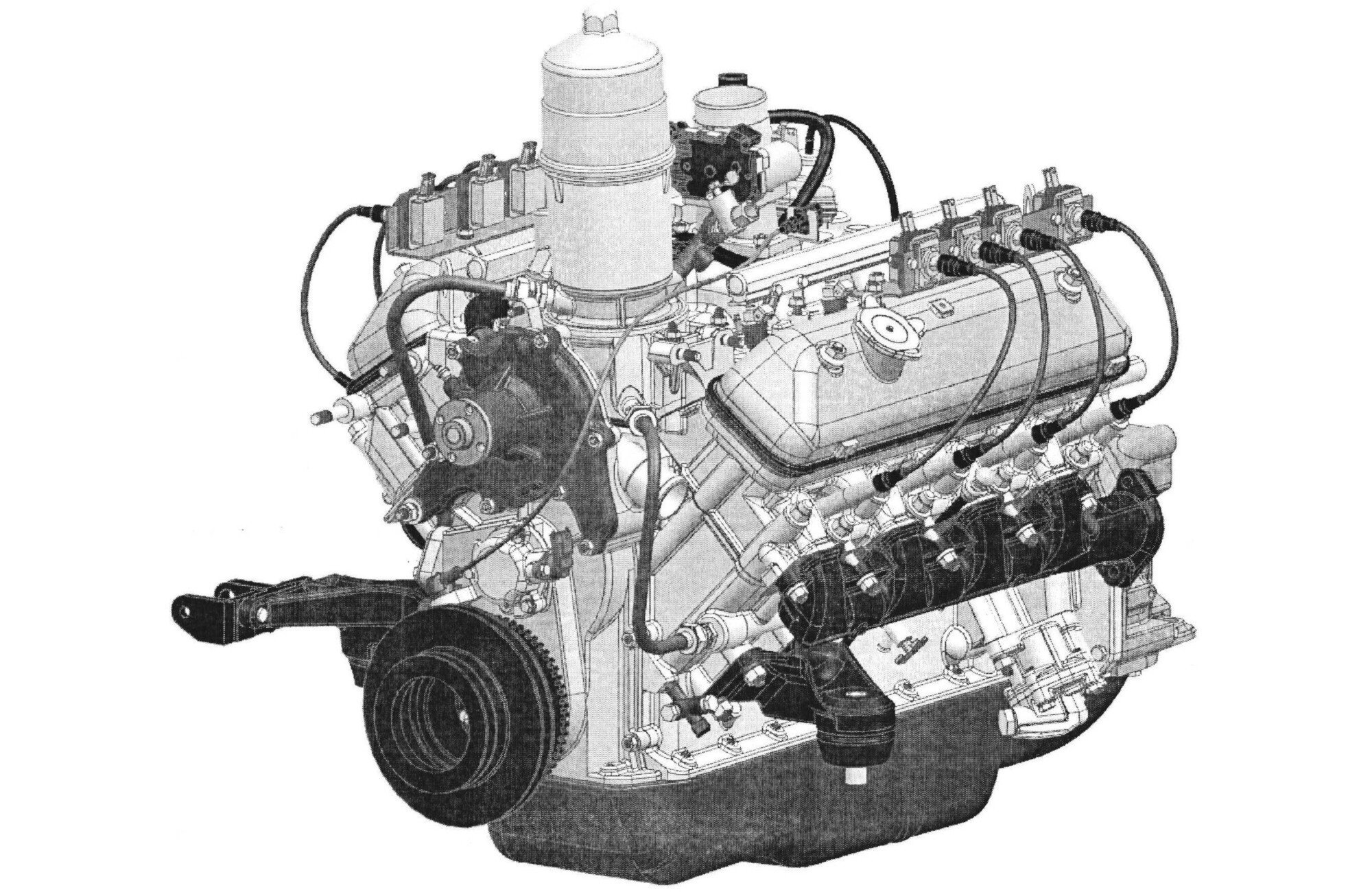 ЗМЗ снимает легендарный мотор ЗМЗ V8 с производства